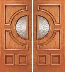 Panel Wood Double Door