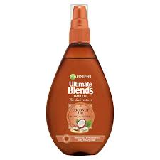 Curly hair also tends to dry out at the bottom because the curls and kinks stop oil from working down the strands. Garnier Ultimate Blends Coconut Vegan Hair Oil For Frizzy Hair 150ml Sainsbury S