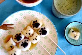 Year of the Dog Japanese Sweet Soy Sauce Dumplings (Mitarashi Dango) |  Asian Inspirations