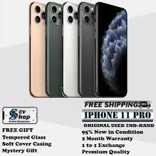 Apple iphone 11 pro 256gb. Scv Original Used 2nd Hand Iphone 11 Pro 64gb 256gb 95 New Full Set Shopee Malaysia