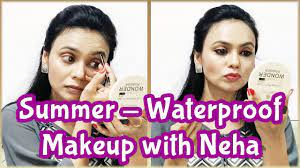 summer waterproof makeup in hindi