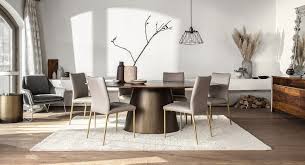 Dining tables in a variety of shapes, including round dining tables shop by dining room: Dining Sets Alderford Interiors