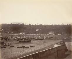 BOMBAY-Back Bay in 1861.-Photographer ...