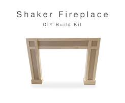 Shaker Fireplace Surround Build Kit