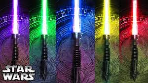 every single lightsaber color meaning