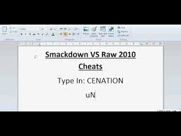 Wwe smackdown vs raw 2011 all unlockables. Wwe 2011 Cheat Codes Wii 11 2021