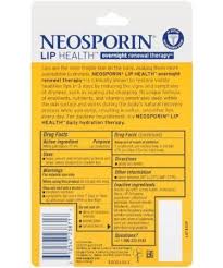 neosporin overnight lip health renewal