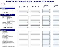 Template Blank Income Statement Template Expenses And Spreadsheet