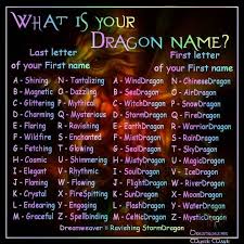 dragon name generator enchanted