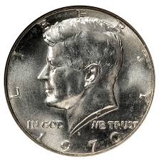 United States 1970 D Kennedy Half Dollar