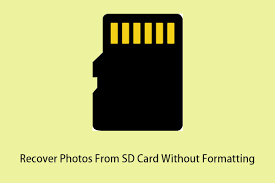 how to recover photos from sd card