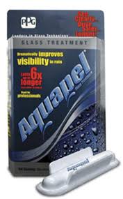 aquapel rain repellent glass treatment
