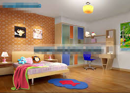 kids bedroom 3d model free