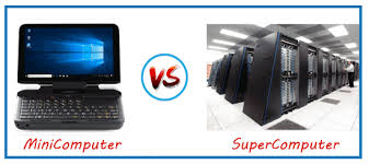 difference between minicomputer and