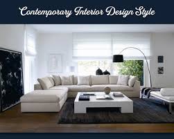 contemporary interior design styles a