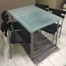 Ikea Tempered Glass Dining Table 4