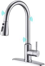 Alibaba.com offers 4,225 sensor kitchen tap products. Buy Touchless Kitchen Faucet Arrisea Touch Faucet For Kitchen Sink With Pull Down Sprayer Brushed Nickel Stainless Steel Kitchen Faucets With Deck Plate F15027 Online In Vietnam B08c7h8yph