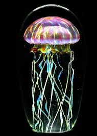 Glass Jellyfish Sculptures