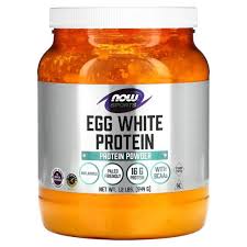 now foods eggwhite protein naturel