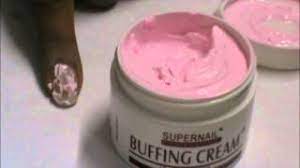 nail buffer with buffing creams