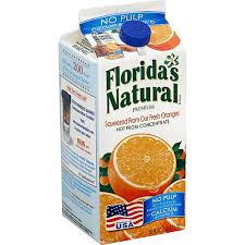 floridas natural 100 orange juice with