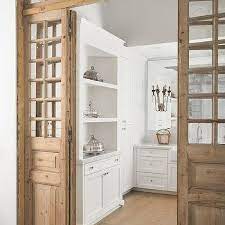 Glass Bifold Pantry Doors Design Ideas