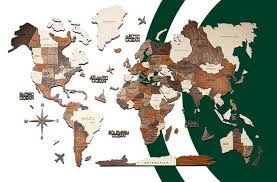 9 World Maps For Wall Decor You Ll