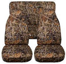 Rear Camo Duck Hunting Car Seat Covers