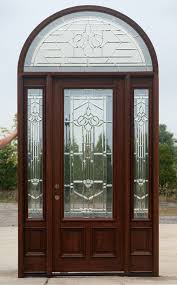 With Sidelights And Half Round Transom