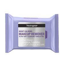 neutrogena makeup remover night calming