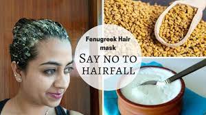 fenugreek hair mask for hairgrowth