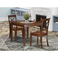 Choose from contactless same day delivery, drive up and more. Square 36 Inch Table And Wood Seat Dining Chairs In Mahogany Finish Number Of Chairs Option Overstock 28986389