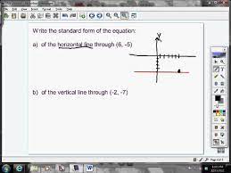 Horizontal And Vertical Lines