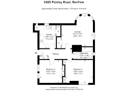 paisley road renfrew 2 bed flat 65 000