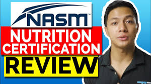 nasm nutrition certification review