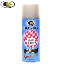 Bosny Spray Paints White Pearl 400cc