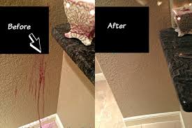 how to remove wax from walls a