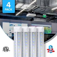 T8 8 Foot V Shape Led Tube 60w 7200 Lumens Integrated 6500k Clear 4pcs Find Out More About The Great Product At The Image Link T Led Tubes Led Light Bulbs