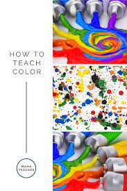 how to teach colors to toddlers and