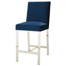 wellington ii blue counter stool el