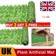 1 3m Artificial Hedge Fake Ivy Leaf
