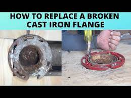 replace a broken cast iron