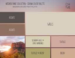 Interior Sedona Paint Palette Whole