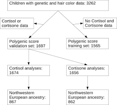 Predicting Hair Cortisol Levels With Hair Pigmentation Genes