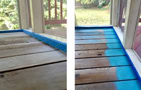 paint a screened porch floor