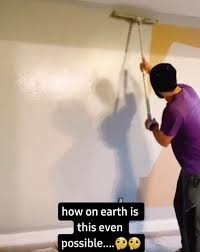 Paints A Whole Wall In 30 Seconds