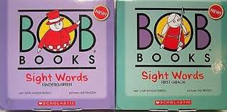 These can be used as support with the other bob books. Bob Books Sight Words Kindergarten Sight Words First Grade 2 Boxed Sets New 1813024811