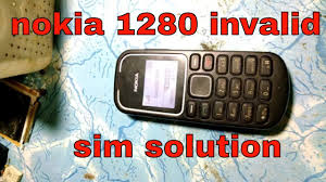  Nokia 1280 Invalid Sim Solution Sim Register Failed 100 Done Nokia Fails Mobile Solutions