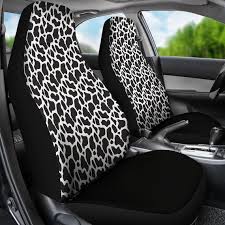 Cow Animal Print Car Seat Covers