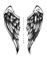 Angel Wing Drawings Angel Wings By Radicalflaw Projects To Try